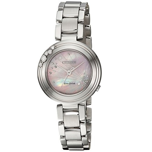 Citizen Women's 'Eco-Drive' Quartz Stainless Steel Casual Watch, Color:Silver-Toned (Model: EM0460-50N), Only $210.51, free shipping
