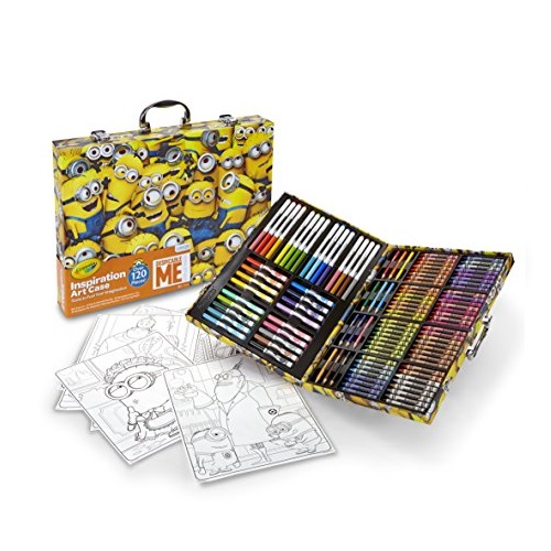 Crayola Despicable Me Inspiration Art Case, 140 Pieces, Minions, Art Set, Ages 6, 7, 8, 9, 10, Only $13.98