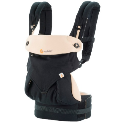 Ergobaby 360 All Carry Positions Ergonomic Baby Carrier - Black/Tan  $159.99+$50 gift card