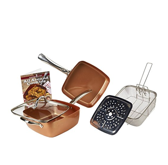 Copper Chef 5-Piece Cookware Set only $48.02