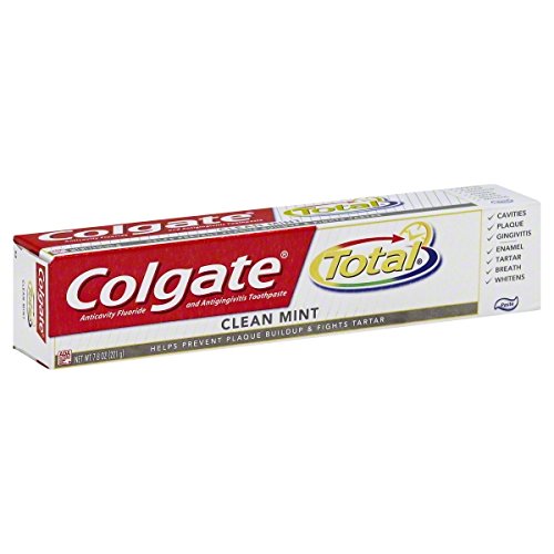 史低價！Colgate高露潔Total Clean全效潔牙牙膏，7.8oz每支，共6支，原價$38.44，現僅售$17.04，免運費。