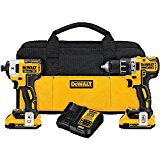 DEWALT DCK283D2 MAX XR Lithium Ion Brushless Compact Drill/Driver & Impact Driver Combo Kit, 20V, only $179.00