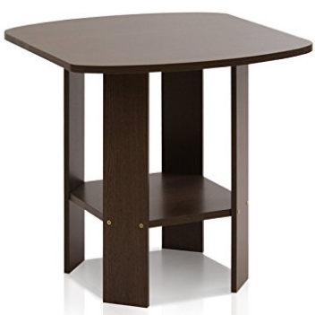 Furinno 11180DBR Simple Design End/Side Table, Dark Brown $14.10 FREE Shipping on orders over $25