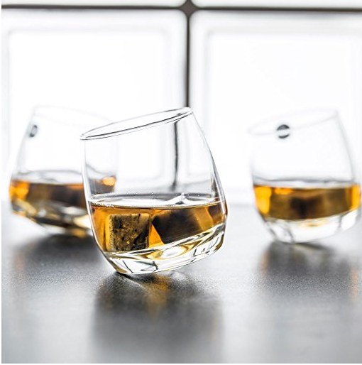 Sagaform Rocking Whiskey 威士忌不倒玻璃杯 6件装, 现仅售$20.99