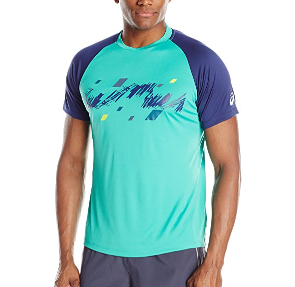 ASICS Men's Club Graphic Short Sleeve Top only $14.99