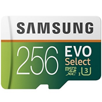 Samsung 256GB 100MB/s (U3) MicroSDXC EVO Select Memory Card with Adapter (MB-ME256GA/AM) $27.99 FREE Shipping