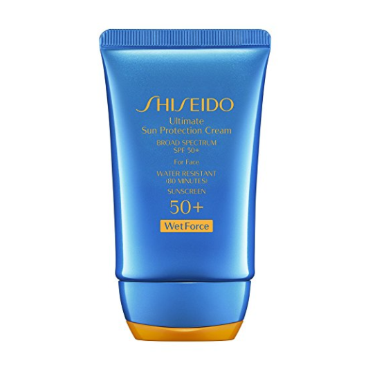 Shiseido Ultimate Sun Protection Cream SPF 50+ Wetforce, 2 Ounce only $26.28