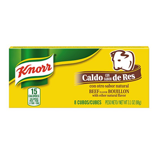 Knorr Cube Bouillon, Beef 3.1 oz, 8 ct only $0.75