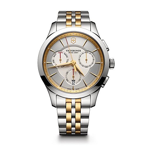 Victorinox Men's 'Alliance' Swiss Quartz Stainless Steel Casual Watch, Color:Two Tone (Model: 241747), Only $349.00, free shipping