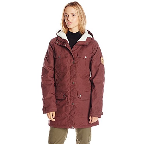 Fjallraven Women's Greenland Winter Parka, Small, Burnt Red, Only $168.54, free shipping