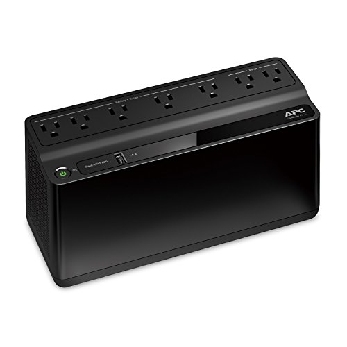 APC Back-UPS 600VA UPS Battery Backup & Surge Protector with USB Charging Port (BE600M1), Only $44.50, You Save $30.49(41%)