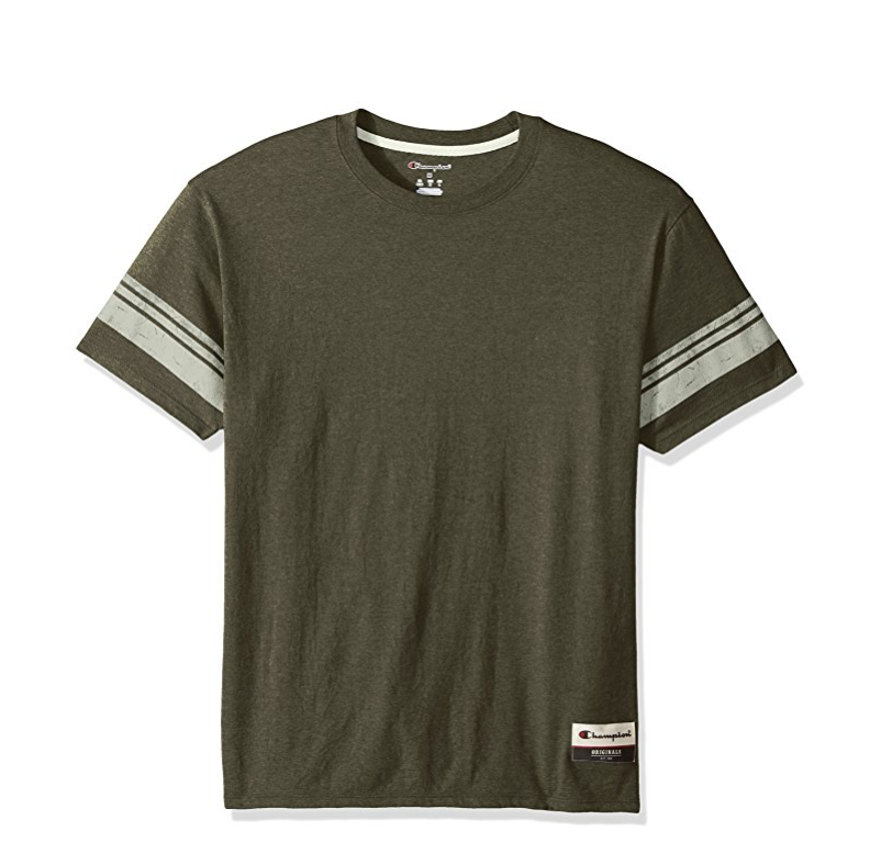 Champion Authentic Originals 男士短袖T恤, 现仅售$11.81