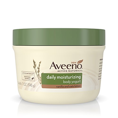 Aveeno Active Naturals Daily Moisturizing Body Yogurt Moisturizer, Vanilla And Oats, 7 Oz. (Pack of 3), Only $5.97, You Save $12.52(68%)