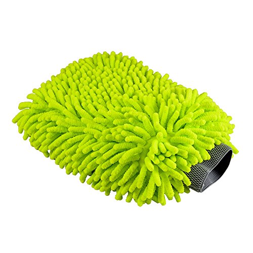 Chemical Guys MIC_493 Chenille Microfiber Premium Scratch-Free Wash Mitt, Lime Green, Only $3.10, free shipping after using SS