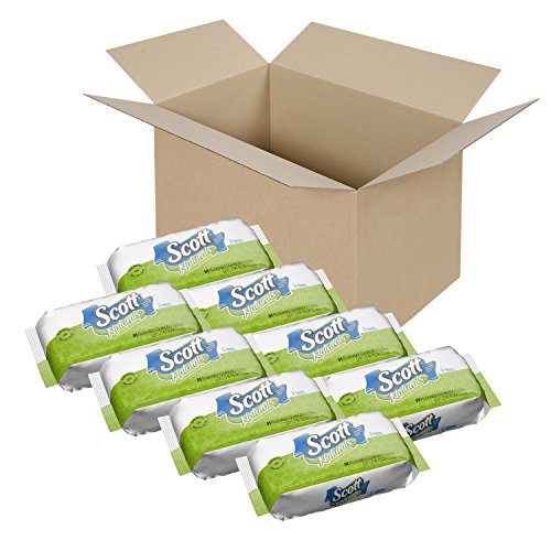 Scott Naturals Flushable Cleansing Cloths, 408 Count, Only $10.87, free shipping after clipping coupon and using SS