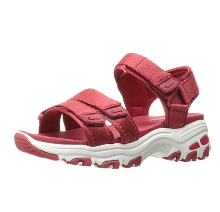 Skechers Cali 女士 DLites-Fresh 风凉鞋, 现仅售$26.55, 免运费！
