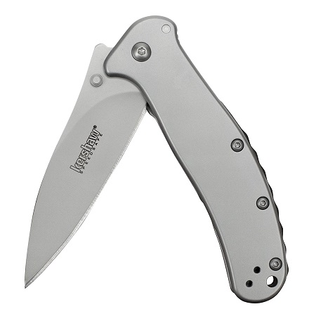 Kershaw 1730SS Stainless Steel Zing Knife with SpeedSafe, Only $12.99, You Save $13.28(51%)