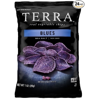 Terra泰拉海鹽紫薯香脆薯片（24包裝）點coupon后只需$14.89