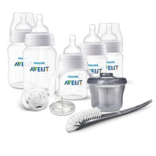 Philips AVENT Anti-Colic Bottle Newborn Starter Set, Clear, Only $20.00