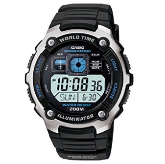 Casio卡西歐AE2000W-1AV男士手錶$13.17