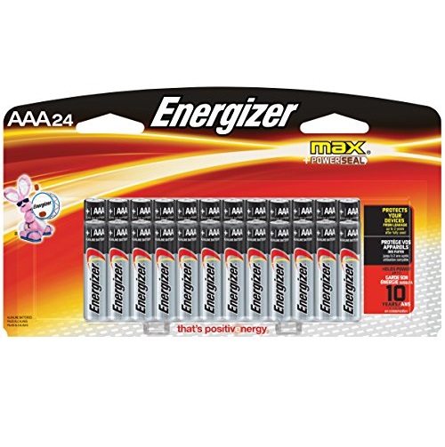 史低價！Energizer 勁量  Max Premium AAA 電池24個，原價$14.99，現點擊coupon后僅售$6.43，免運費