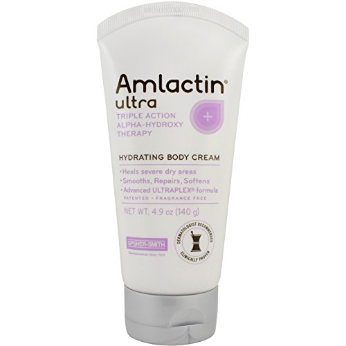 AmLactin Alpha-Hydroxy Therapy Ultra Hydrating Body Cream, White, Fragrance-Free, 4.9 Ounce, Only $13.08 after clipping coupon
