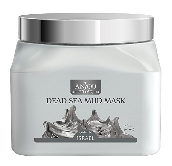 Anjou Dead Sea Mud Mask 17 Oz for Facial Treatment, Made in Israel only $10.71