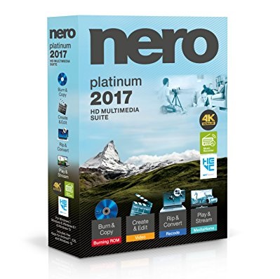 史低价！Nero 2017 铂金版，原价$129.99，现仅售$28.36，免运费
