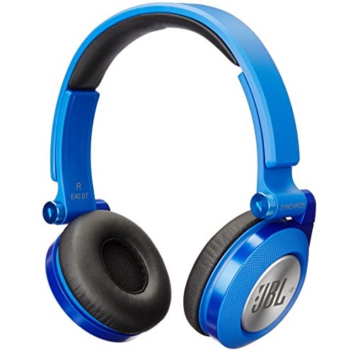 JBL E40BT Blue High-Performance Wireless On-Ear Bluetooth Stereo Headphone, Blue, Only $44.97, free shipping