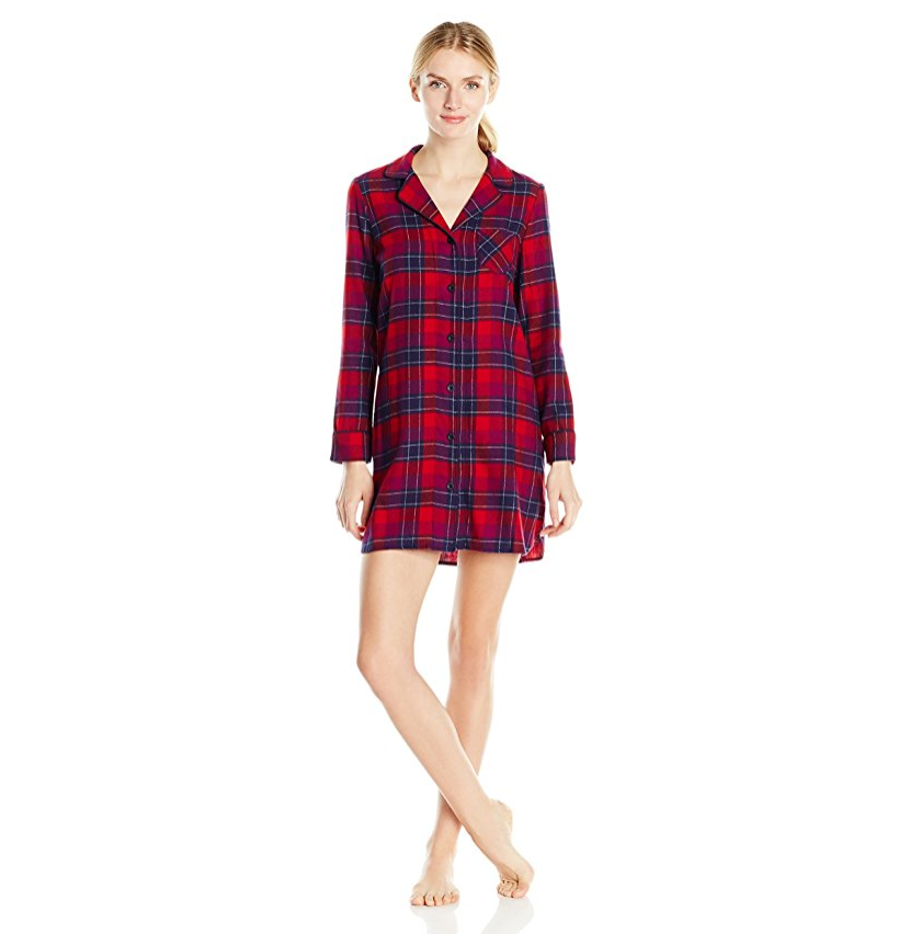 Nautica Women's Flannel Sleepshirt only $18.76