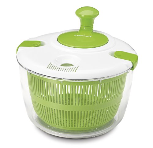 Cuisinart Salad Spinner, Green and White, 5 Quart, List Price is $19.99, Now Only $12.99, You Save $7.00 (35%)