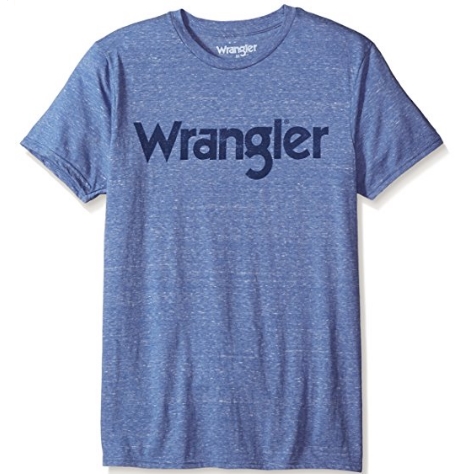 Wrangler Logo男士短袖T恤$10.58