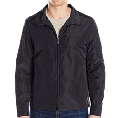 Perry Ellis Men's Poly Zip Front Packable Jacket $13.15 FREE Shipping on orders over $25