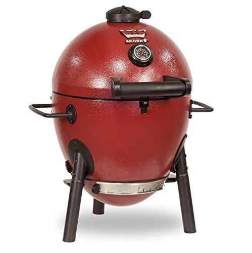 Char-Griller E06614 Akorn Jr. Kamado Kooker Charcoal Grill - Red, Only $91.45, You Save $67.55(42%)