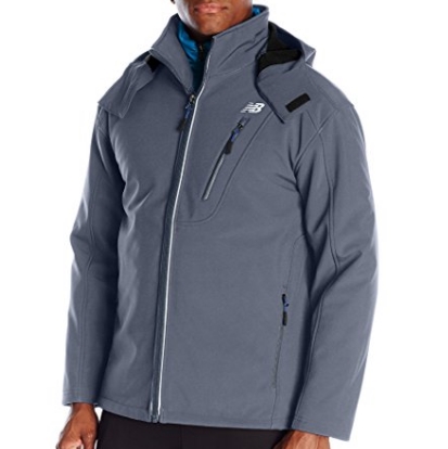 New Balance Men's Solid Soft Shell Systems Jacket with Inside Puffer Quilted Jacket $34.33 FREE Shipping