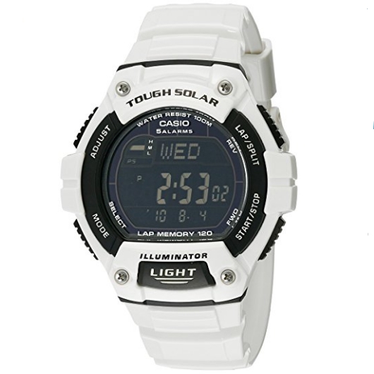 Casio Men's W-S220C-7BVCF White Watch $22.39 FREE Shipping