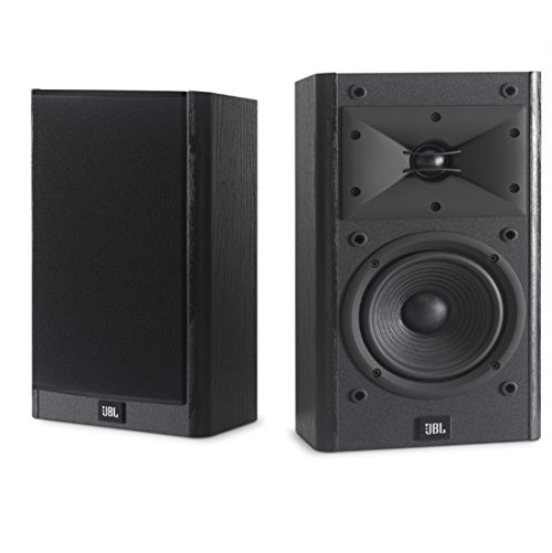 JBL Arena B15 Black Bookshelf & Surround Speaker with Special Edition Grilles & Logo Set of 2 Black, Only$69.00,  free shipping