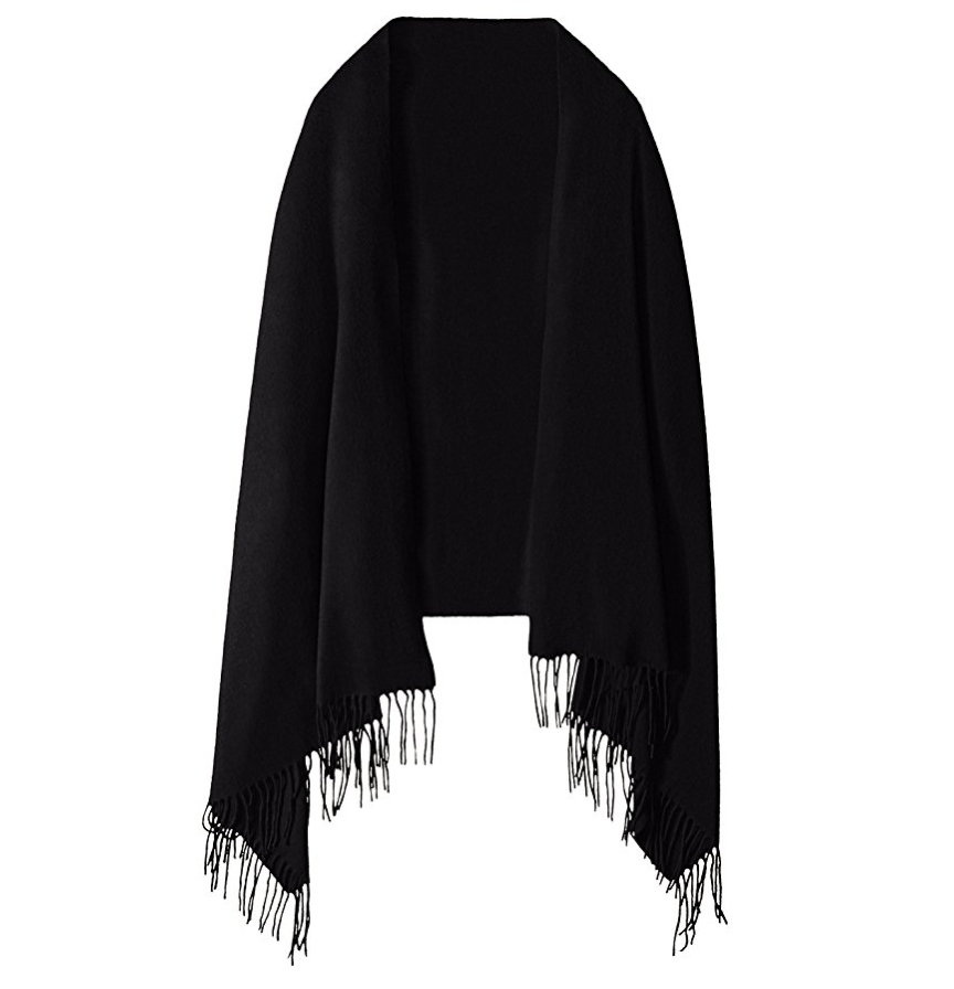 Phenix Cashmere Women's Solid 100 Percent Cashmere Wrap only $56.99, Free Shipping