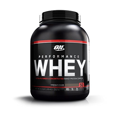 Optimum Nutrition Performance Whey Protein Powder, Whey Protein Concentrate,  Flavor: Chocolate Shake, 50 Servings, Only 27.55, free shipping after using SS