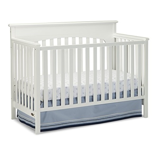 Graco Lauren Convertible Crib, White, only $89.99, free shipping