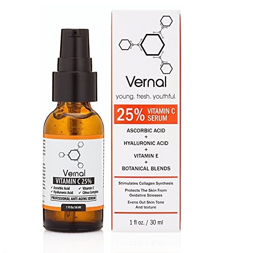 Vernal Anti Aging Serum - Potent Anti-Aging, Anti-Wrinkle Treatment, Skin Tightening, Dark Spot Removal and Collagen Stimulation., Only $28.49, free shipping after using SS