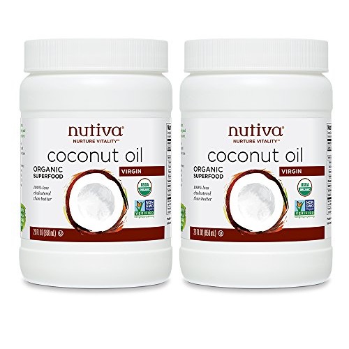 Nutiva Organic Coconut Oil, Virgin, 29 Ounce (Pack of 2), Only $18.99, free shipping after using SS