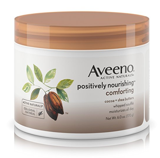 Aveeno Positively Nourishing Daily Moisturizer Comforting Whipped Soufflé, 6 Oz only $3.31