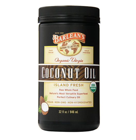 Barlean's 特級有機初榨食用護膚椰子油 946ML, 現僅售$20.13