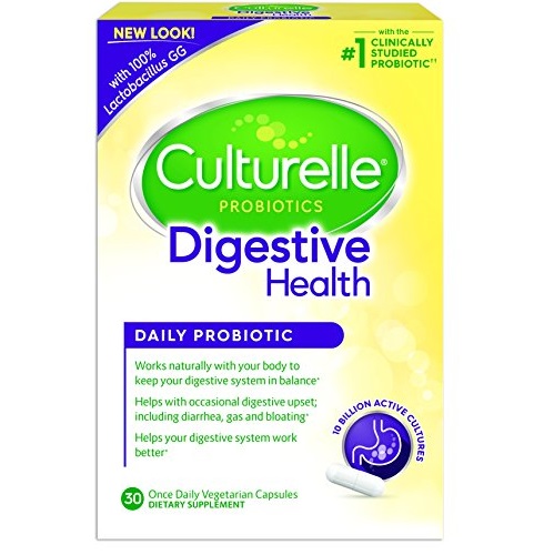 Culturelle Daily Probiotic Formula, Digestive Health Capsules,30 count, Only $8.46
