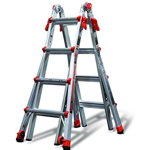 Little Giant 17-Foot Velocity Multi-Use Ladder, 300-Pound Duty Rating, 15417-001, Only $156.24