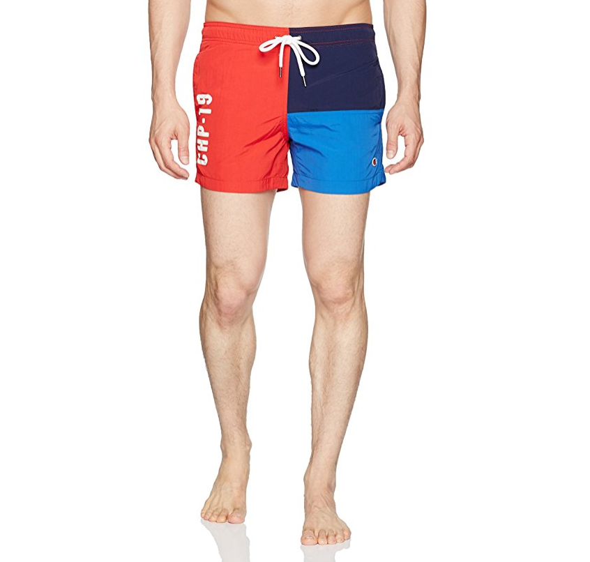 Champion LIFE Men's European Collection Drawstring Swim Short (Limited Edition) only $5.18