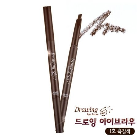 Etude House Drawing Eye Brow, No.1 Dark Brown, 0.2 Ounce, Only $3.99, You Save $2.00(33%)