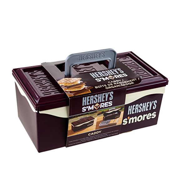Hershey's 01211HSY S'mores Caddy with Tray, Brown ONLY $12.99