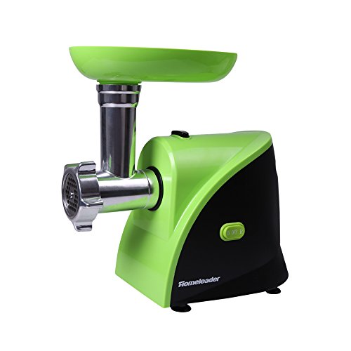 Homeleader Electric Meat Grinder, Meat Mincer and Pasta Maker, Green, Only $41.99, free shipping